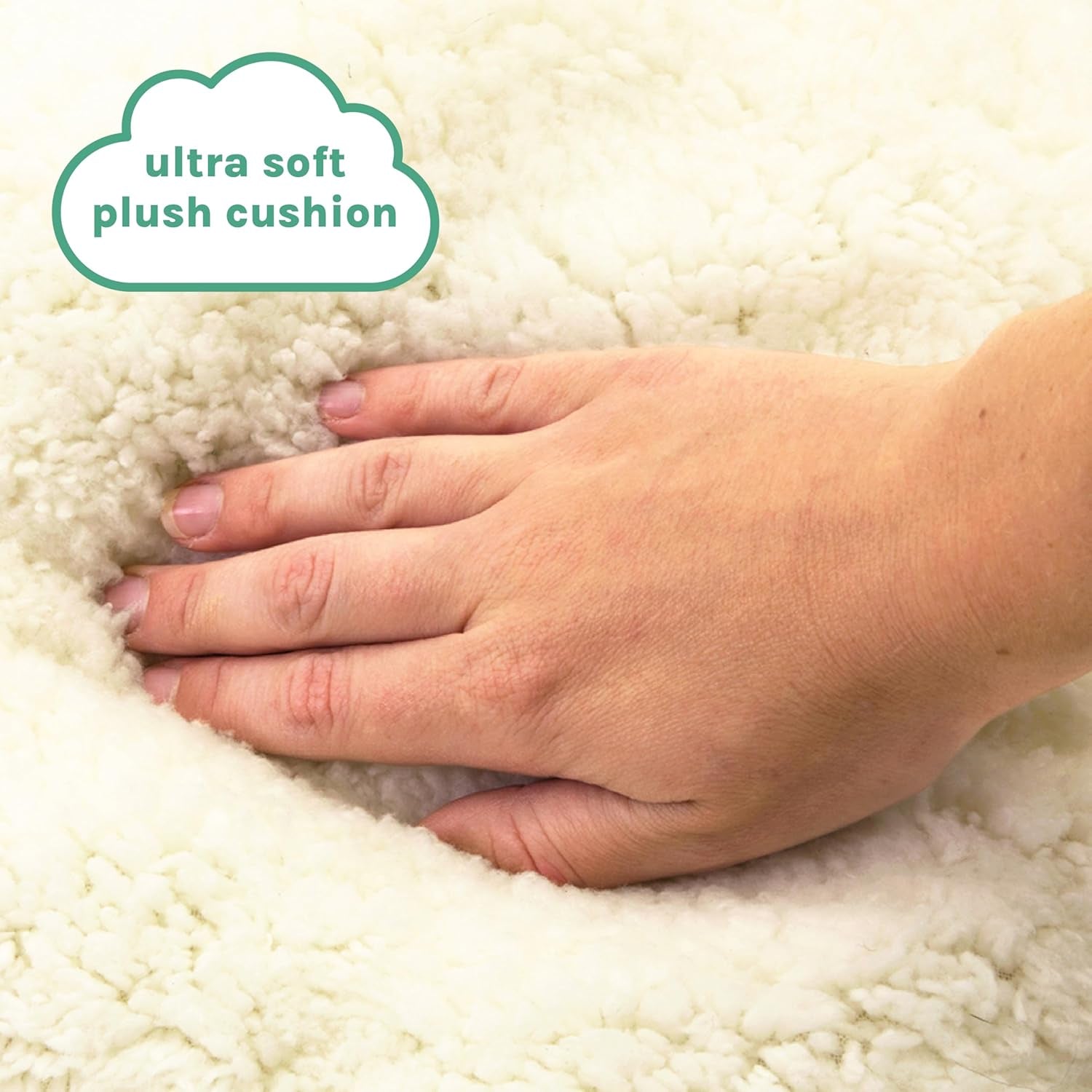 Cat Bed, Cotton, 14"W X 19"L X 5"H