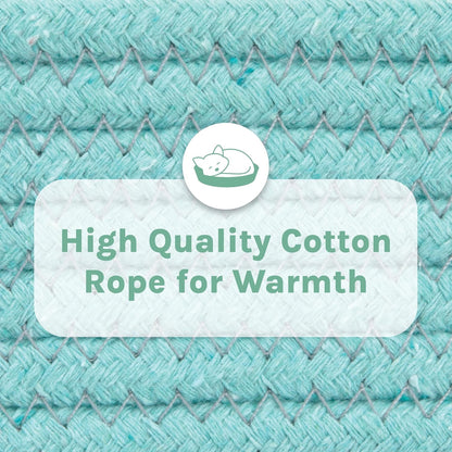 Cat Bed, Cotton, 14"W X 19"L X 5"H